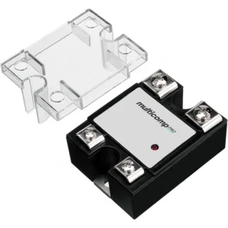ממסר - SSR W/COVER, Panel, 48-280V AC, 4-32V DC, 10A MULTICOMP PRO