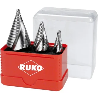 RUKO HSS STEP DRILL SET - A101038