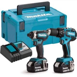 קיט מברגות מקצועית נטענות MAKITA DLX2131TJ - 18V MAKITA