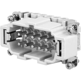 מחבר HD - זכר להברגה לכבל - 10 מגעים + הארקה - MP004732 MULTICOMP PRO