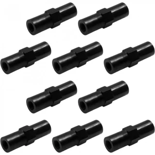 ספייסרים HD משושה מפלסטיק - נקבה/נקבה - אורך 25.4 מ