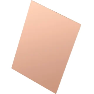 לוח נחושת דו צדדי - 223X160MM FORTEX