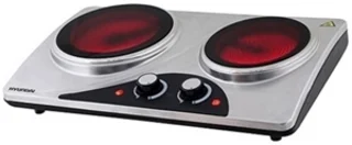 כיריים קרמיות כפולות HYUNDAI