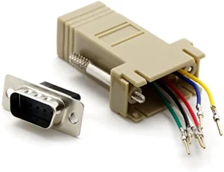 מתאם תקשורת - DB9 RG11/12 General Electronic Devices