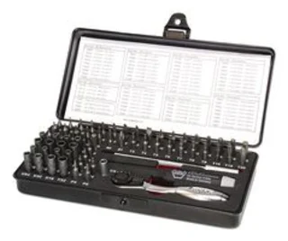 ידית מברג לאלקטרוניקה עם סט 65 ביטים - 7000SK65ESD WIHA