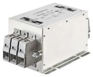 מסנן כבר רשת חשמל תלת פאזי מסדרת FN3120H-50-53 SCHAFFNER