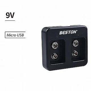 מטען מהיר לסוללת 9V נטענת BESTON דגם BST-C8006 BENSTON