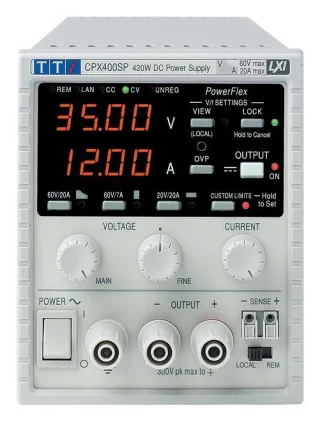 ספק כוח מעבדתי דיגיטלי 0-60V 0-20A דגם CPX400S AIM-TTI INSTRUMENTS