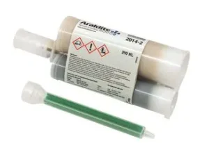 Adhesive, Epoxy - 2 Part, Grey, Room Temperature, 30 MPa, Cartridge, 200 ml ARALDITE