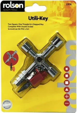 מפתח אוניברסלי לארונות שירות - ROLSON 35976 ROLSON TOOLS