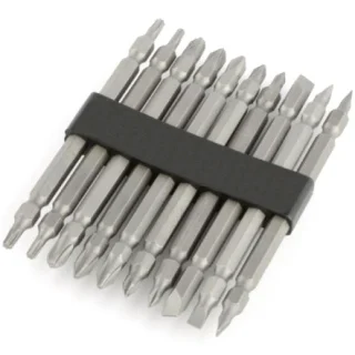 DURATOOL 10PCS 110M LENGH POWER SCREWDRIVER BITS - 418-10