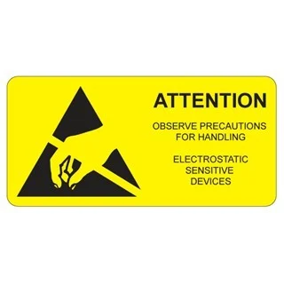 גליל מדבקות סימון אנטיסטטיות - 38X76MM MULTICOMP