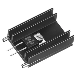 גוף קירור לרכיבים SK 145/25 STS-220 - TO-220 FISHER ELEKTRONIK