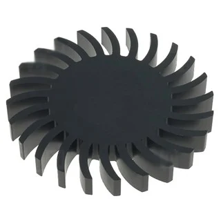 גוף קירור לרכיבים 85X85X10MM - LED FISHER ELEKTRONIK