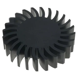 גוף קירור לרכיבים 85X85X20MM - LED FISHER ELEKTRONIK