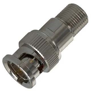 מתאם קואקסיאלי - F TYPE SOCKET - BNC PLUG MULTICOMP