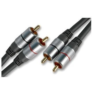כבל זכר/זכר PRO SIGNAL - 2XRCA - 2XRCA 5M PRO-SIGNAL