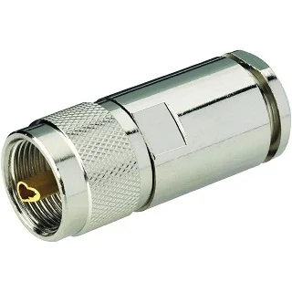 מחבר UHF - זכר להלחמה לכבל RG213 MULTICOMP