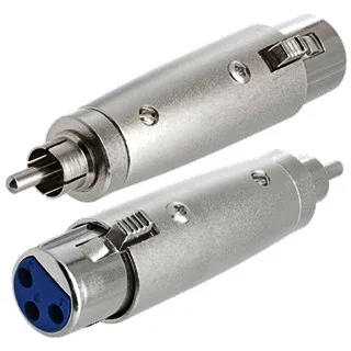 מתאם NEUTRIK - XLR SOCKET - RCA PLUG MULTICOMP