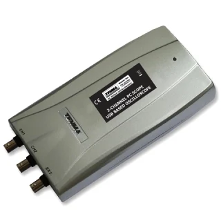 אוסילוסקופ מבוסס מחשב - 2 ערוצים - 200MHZ - 200MSPS TENMA