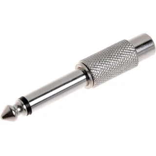 מתאם 6.35MM MONO PLUG - RCA SOCKET PRO-SIGNAL