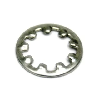 DURATOOL SHAKEPROOF WASHERS - INTERNAL TOOTHED BRIGHT ZINC PLATED