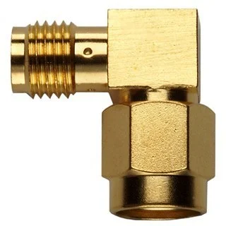 מתאם קואקסיאלי - SMA PLUG - SMA SOCKET R/A PRO-SIGNAL