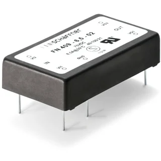 מסנן EMC / RFI למעגל מודפס - סדרה 6.5A - FN409 SCHAFFNER