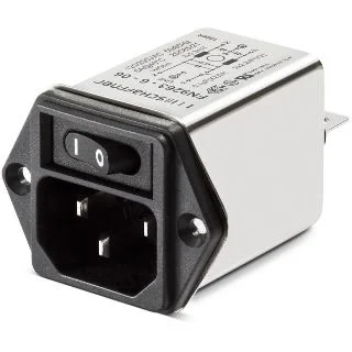 מסנן EMC / RFI עם כניסת מתח IEC - סדרה 4A - FN9264 SCHAFFNER