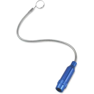 תפסן מגנטי גמיש עם תאורת LED וסט מראות - DURATOOL D02286 DURATOOL