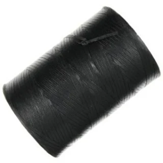 חוט קשירה שחור עם ציפוי שעווה - 2.16MM X 0.35MM - גליל 457 מטר ALPHA WIRE