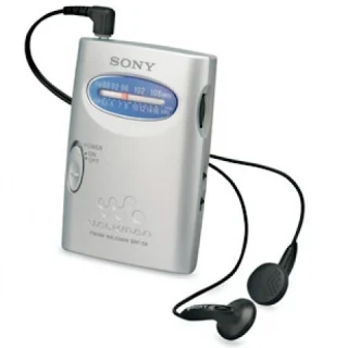 רדיו אוזניות נייד אנלוגי - SONY SRF-59 SONY