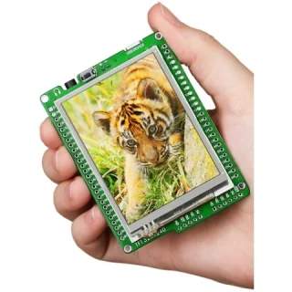 כרטיס מולטימדיה - MIKROMEDIA FOR PIC32 BOARD MIKROELEKTRONIKA