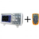 אוסילוסקופ שולחני דיגיטלי<br>+ רב מודד דיגיטלי - מבצע !!!