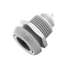 מחבר שחור REDEL - נקבה להלחמה לפנל - 8 מגעים - PKG.M0.8GL.LN